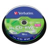 CD-RW Verbatim    10 Unités 700 MB 12x