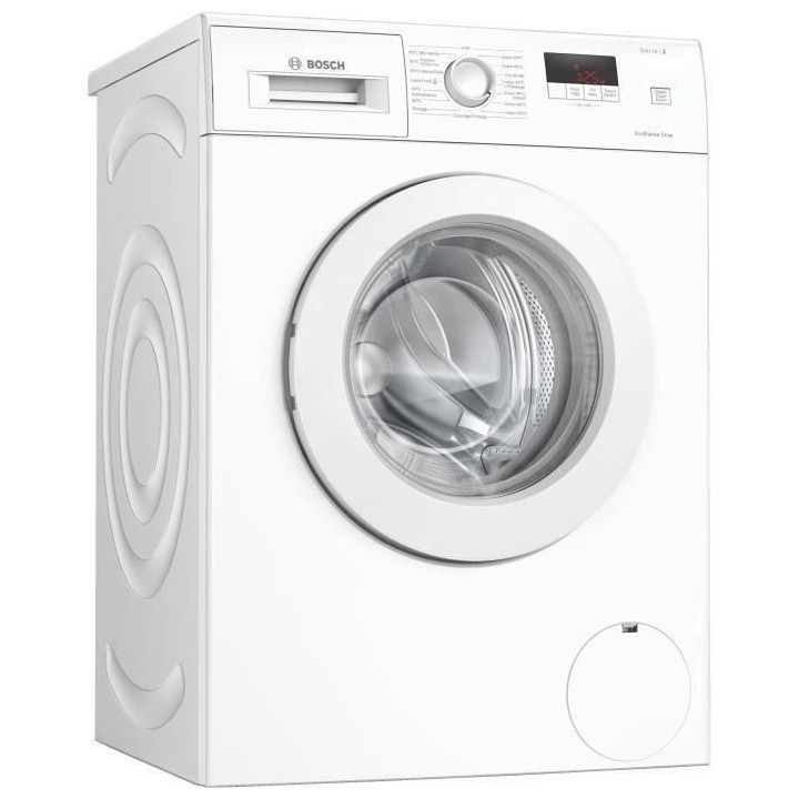 Lave-linge hublot BOSCH WAJ28057FF SER2 - 7 kg - Induction - L60cm - C
