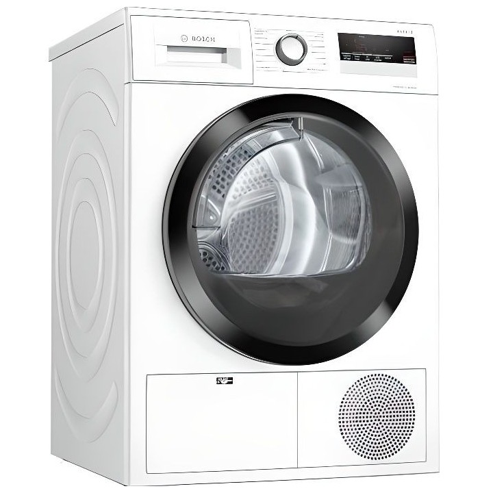 Seche-linge pompe a chaleur BOSCH WTH85V02FF SER4 - 8 kg - L60cm - Cla