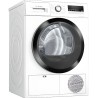 Seche-linge pompe a chaleur BOSCH WTH85V02FF SER4 - 8 kg - L60cm - Classe A++ - Inox