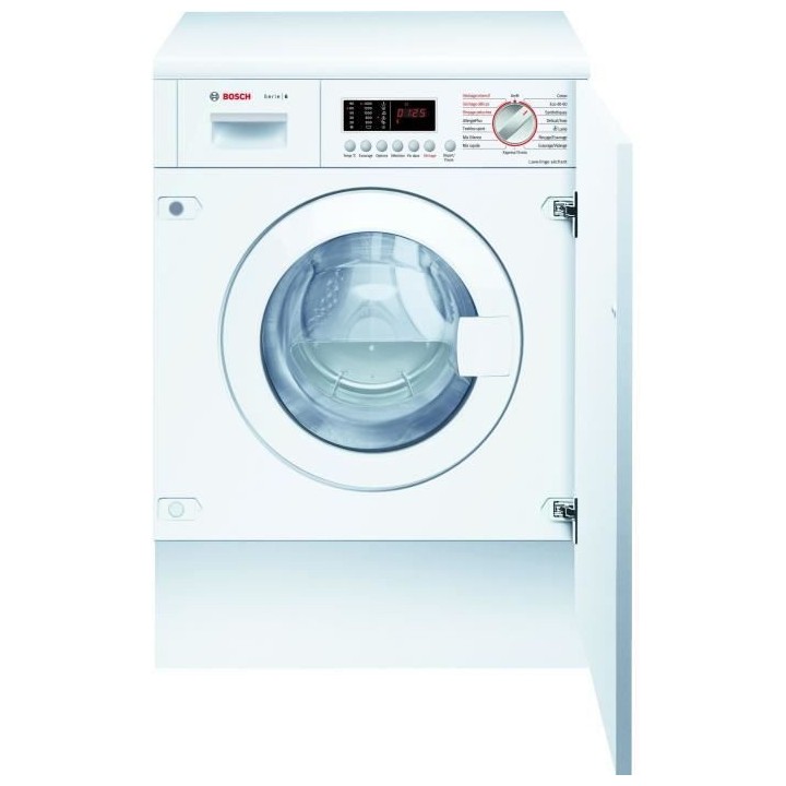 Lave-linge séchant intégrable BOSCH WKD28542FF SER6 - 7 / 4 kg - Ind