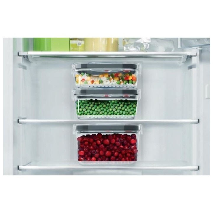 BOSCH - 3 boites de conservation sous vide hermétiques : 0,7L, 1,0L e