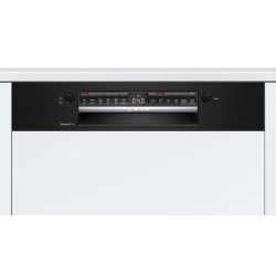 Lave-vaisselle intégrable BOSCH SMI4HTB35E SER4- 12 couverts - Induction - L60cm - Home Connect - 44dB - Bandeau Noir