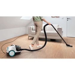 BOSCH GX21 - Aspirateur traîneau sans sac - ProHygiene - 550W - 78 dB - Filtre UltraAllergie - 10m - 2L - Blanc