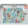 Puzzle Disney Multiproperty 100 Pièces