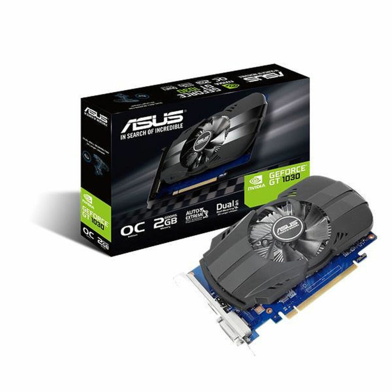 Carte Graphique Asus PH-GT1030-O2G 2 GB GDDR5 2 GB RAM