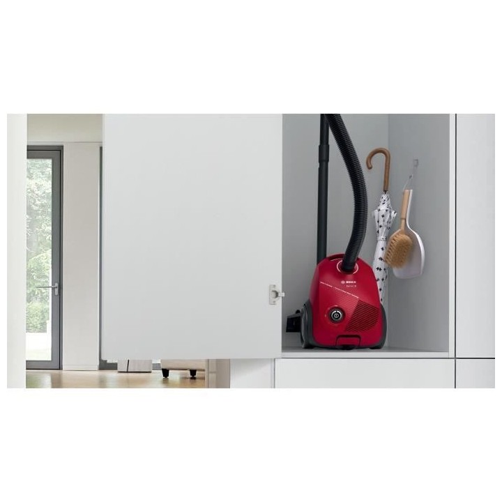 BOSCH GL20S - Aspirateur traîneau avec sac 3,5L - 600 W - 80 dB - 8m