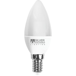 Ampoule LED Bougie Silver...