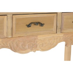 Console DKD Home Decor Naturel Sapin Bois MDF 110 x 39,5 x 79 cm