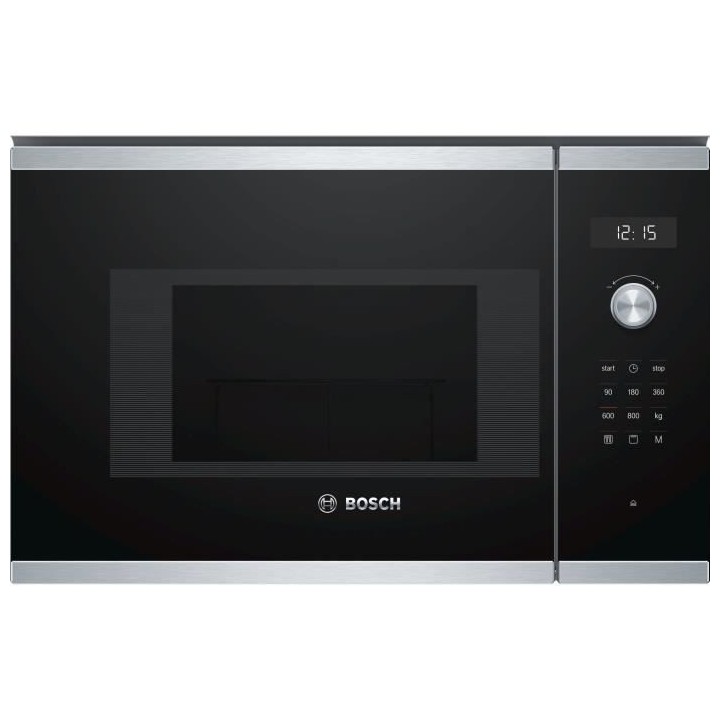 Micro-ondes grill encastrable BOSCH BEL524MS0 inox - 20 L - 800 W - Gr