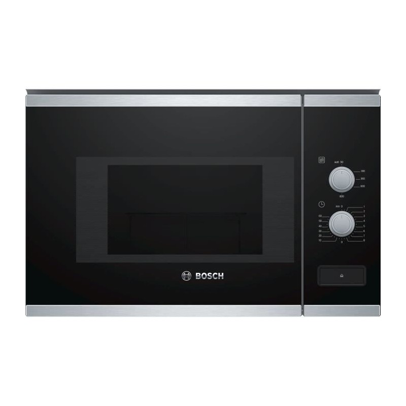 Micro-ondes Pose libre BOSCH BFL520MS0 - Monofonction - Inox - 20 L - 800 W