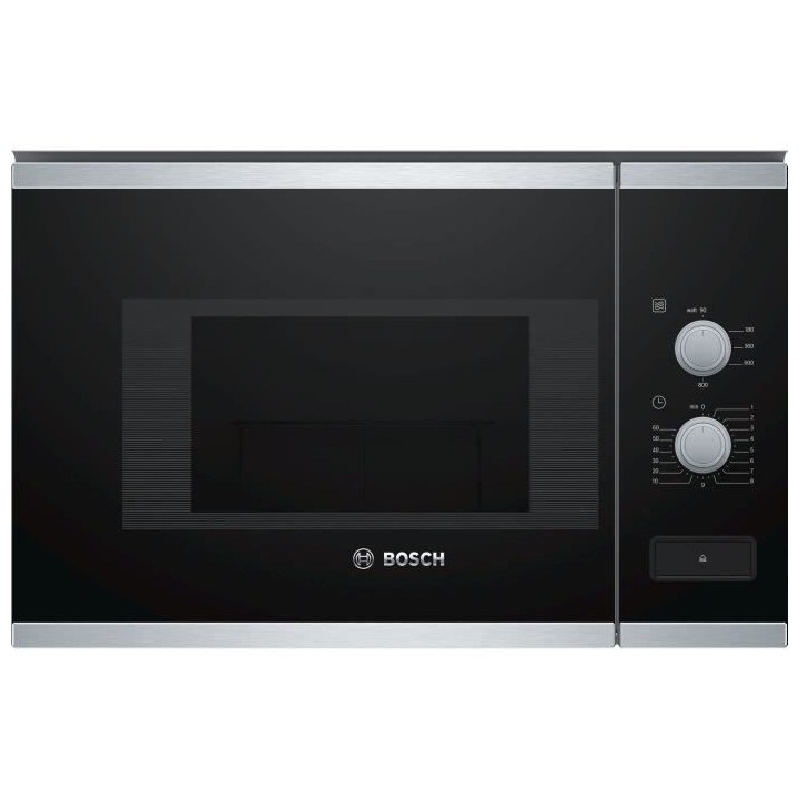 Micro-ondes Pose libre BOSCH BFL520MS0 - Monofonction - Inox - 20 L -