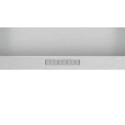 Hotte murale BOSCH DWP94BC50 L 90 cm - Inox - Evacuation / Recyclage - Classe C - 360 m3 air/h - 65 dB max - 3 vitesses