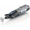 Dremel 8220 - Outil Rotatif Multifonction Sans-fil 12V (Livré avec 1 Adaptation et 5 Accessoires, Vitesse 5.000-35.000 tr/min)