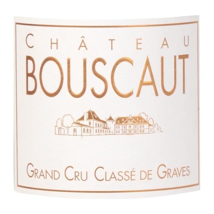 Château Bouscaut 2017 Pessac Léognan - Vin rouge de Bordeaux x1