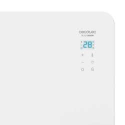 Chauffage à Convection Electrique Cecotec Ready Warm 6700 Crystal Connection 1500W WIFI Blanc