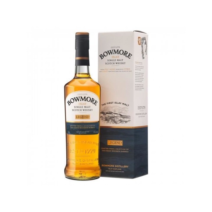 Whisky Bowmore Legend - Islay Single malt scotch whisky - Ecosse - 40%