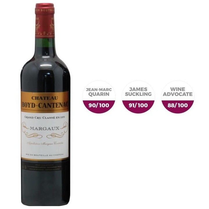 Château Boyd Cantenac 2017 Margaux Grand Cru - Vin rouge de Bordeaux