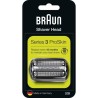 Braun Series 3 ProSkin Piece De Rechange Pour Rasoir Électrique Noire, Compatible avec les rasoirs Series 3, 32B