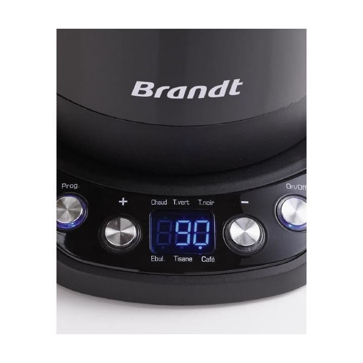 BRANDT BO1200EN Bouilloire électrique - Noir