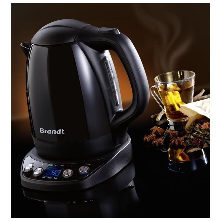 BRANDT BO1200EN Bouilloire électrique - Noir