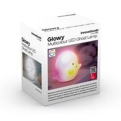 Lampe LED multicolore Fantôme Glowy InnovaGoods