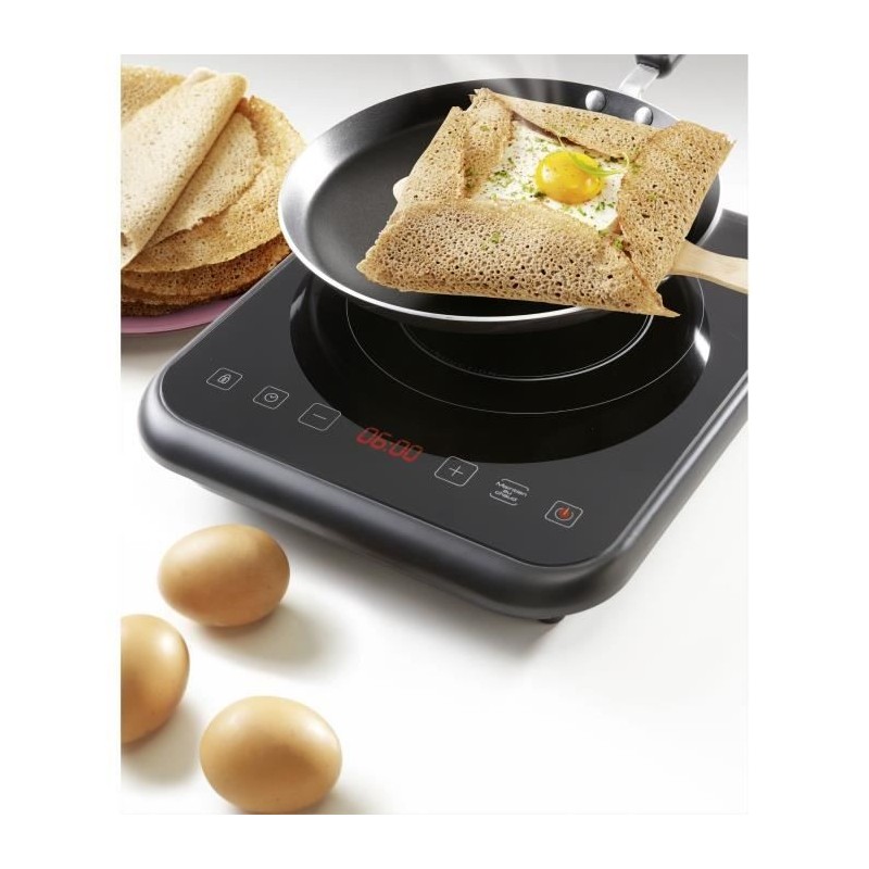 BRANDT TI1FSOFT Plaque de cuisson posable a induction Noir