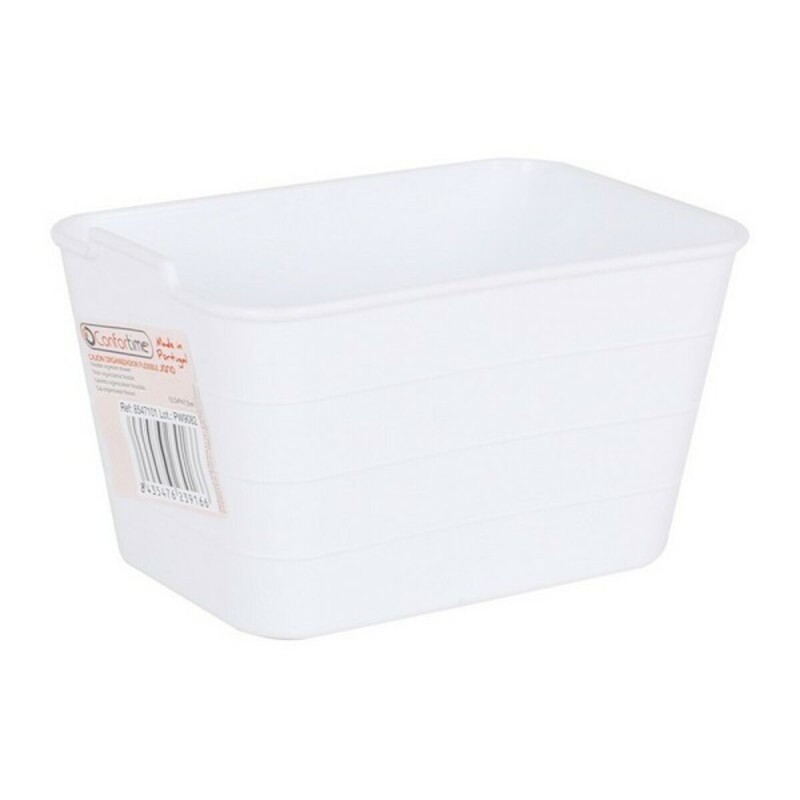 Organisateur polyvalent Jano Flexible Blanc (13,5 x 9 x 7,5 cm)