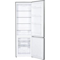 BRANDT BFC75275X Réfrigérateur combiné 264 L (199L + 65L) - Froid statique - L 55 cm x H 176 cm - Inox