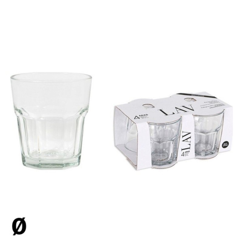 Set de Verres LAV Aras 325 ml (4 Unités)