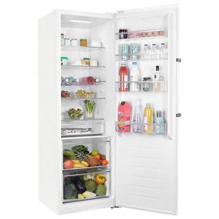 BRANDT BFL862YNW - Réfrigérateur 1 porte - 355 L - Froid ventilé -