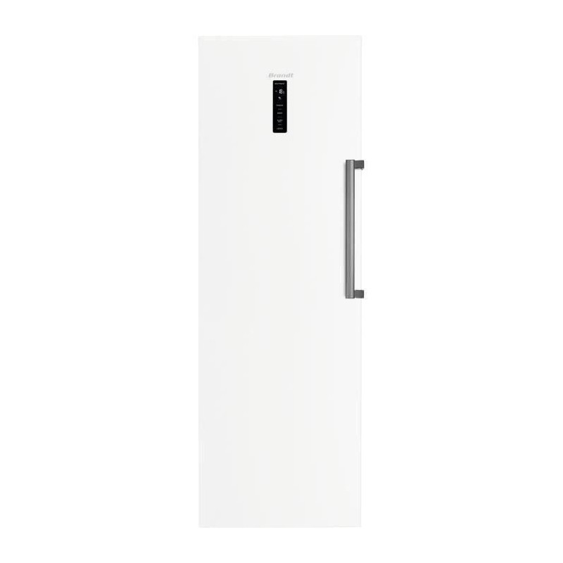 BRANDT BFU862YNW - Congélateur Armoire - 262L - No Frost - L 59,5 x H 185 cm - Blanc