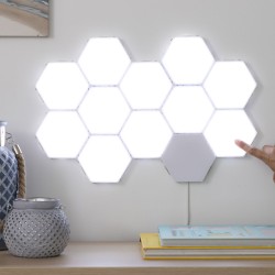 Ensemble de Panneaux LED Modulaires Magnétiques et Tactiles Tilight InnovaGoods (Pack de 3)