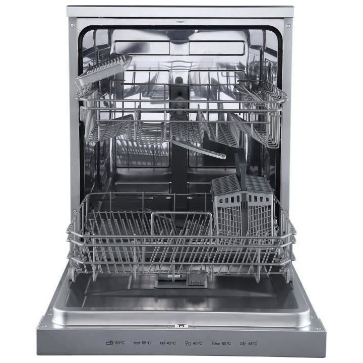 Lave-vaisselle pose libre BRANDT LVC137S - Induction - 13 couverts - L