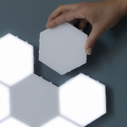 Ensemble de Panneaux LED Modulaires Magnétiques et Tactiles Tilight InnovaGoods (Pack de 3)