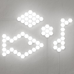 Ensemble de Panneaux LED Modulaires Magnétiques et Tactiles Tilight InnovaGoods (Pack de 3)