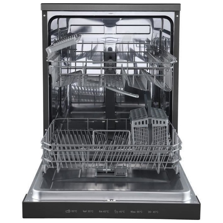 Lave-vaisselle pose libre BRANDT LVC137B - Induction - 13 couverts - L