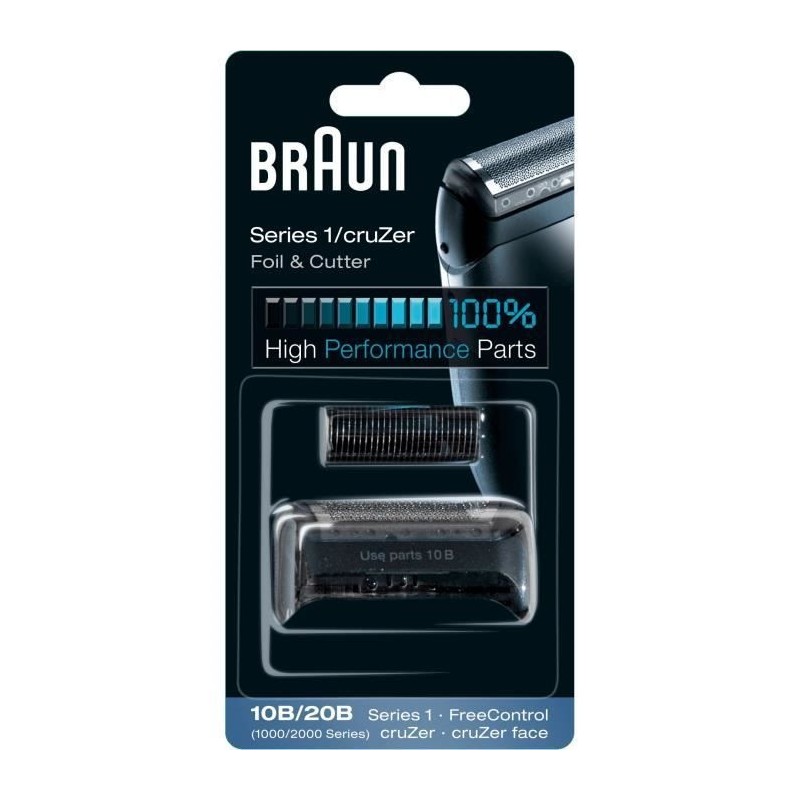 Braun 10B Series 1 190 Piece de rechange Combi Pack