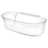 Poubelle Gondol_G-550 Transparent Blanc Plastique