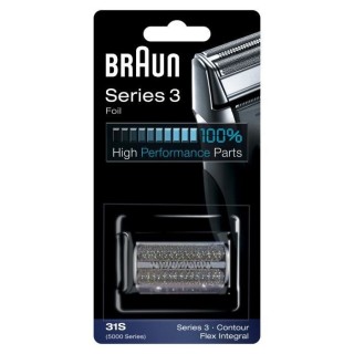 Braun Series 3 Piece De Rechange Pour Rasoir Électrique Argentée, Co