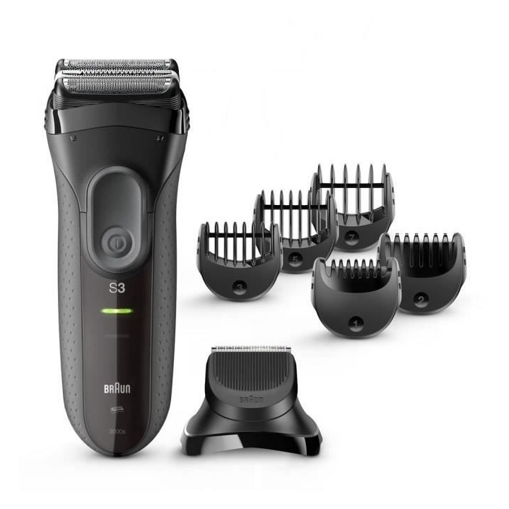 BRAUN SERIES 3 SHAVE&STYLE 3000BT Rasoir électrique avec tondeuse a b