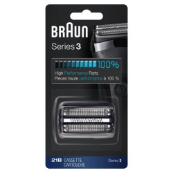 Braun Series 3 Tete De Rechange 21B Pour Rasoir Électrique - Noir