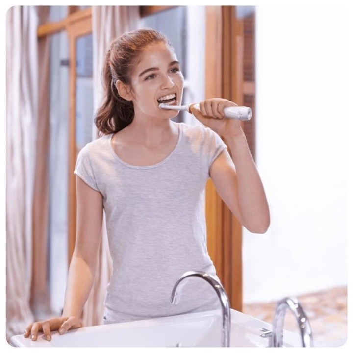 Oral-B Teen Brosse a Dents Électrique Rechargeable, 1 Manche, 1 Bross