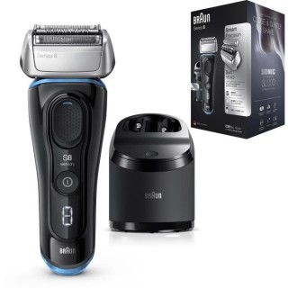BRAUN Rasoir Électrique Series 8 8365cc - Barbe Homme - Station Clea