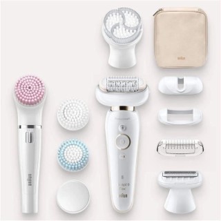 Braun Silk-épil 9 Coffret Beauté & Spa Epilateur Electrique Femme B