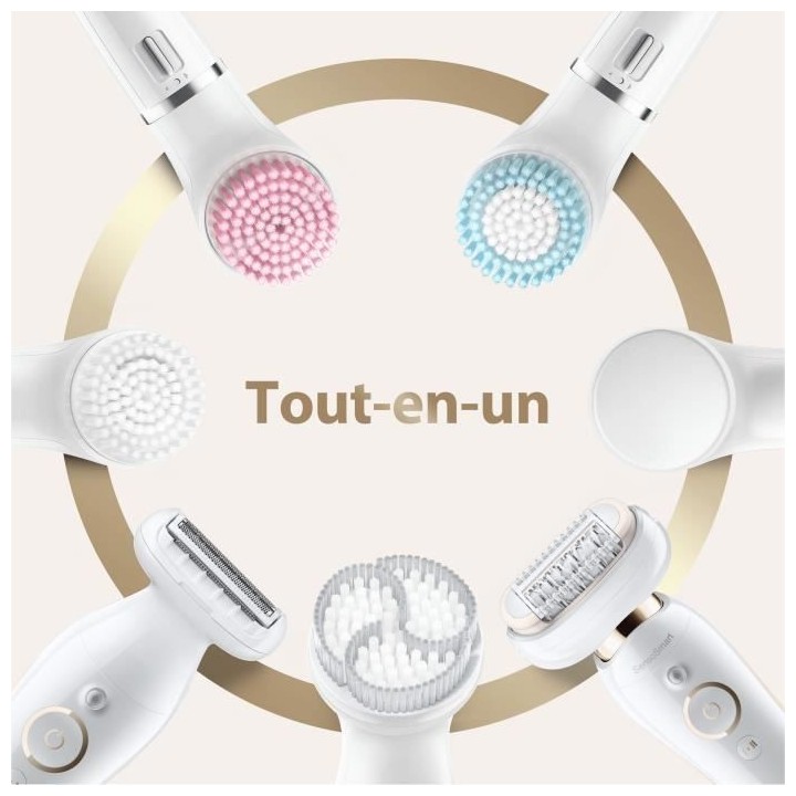 Braun Silk-épil 9 Coffret Beauté & Spa Epilateur Electrique Femme B