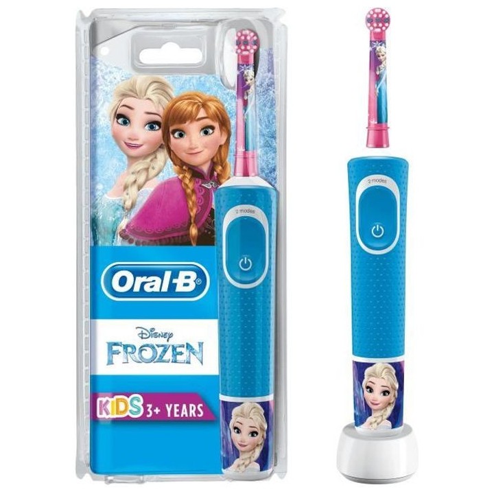 Oral-B Brosse a Dents Électrique Kids Reine des Neiges 2 +3ans