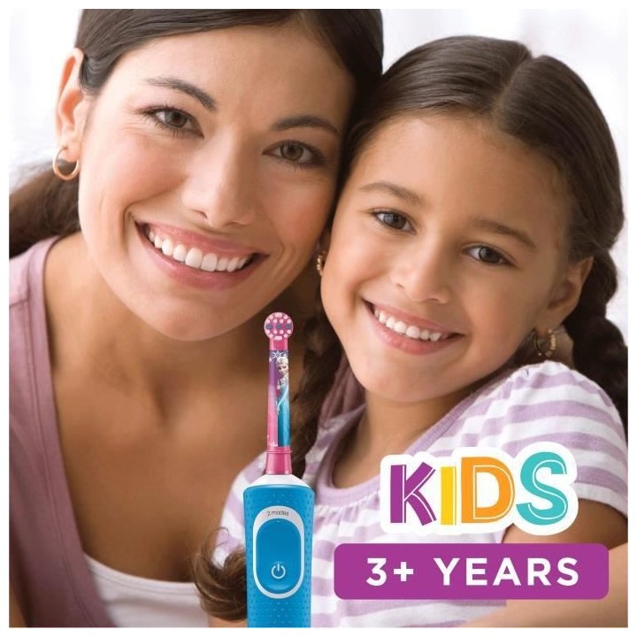 Oral-B Brosse a Dents Électrique Kids Reine des Neiges 2 +3ans