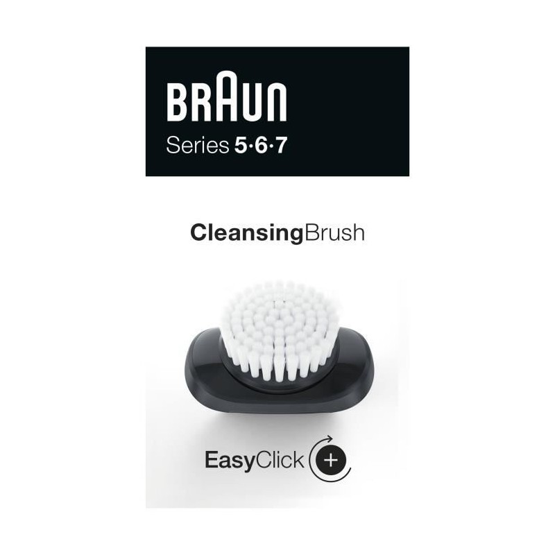 Braun EasyClick Accessoire pour Tondeuse a Barbe De 3 Jours et Rasoir Électrique Series 5, 6 Et 7, Nouvelle Génération