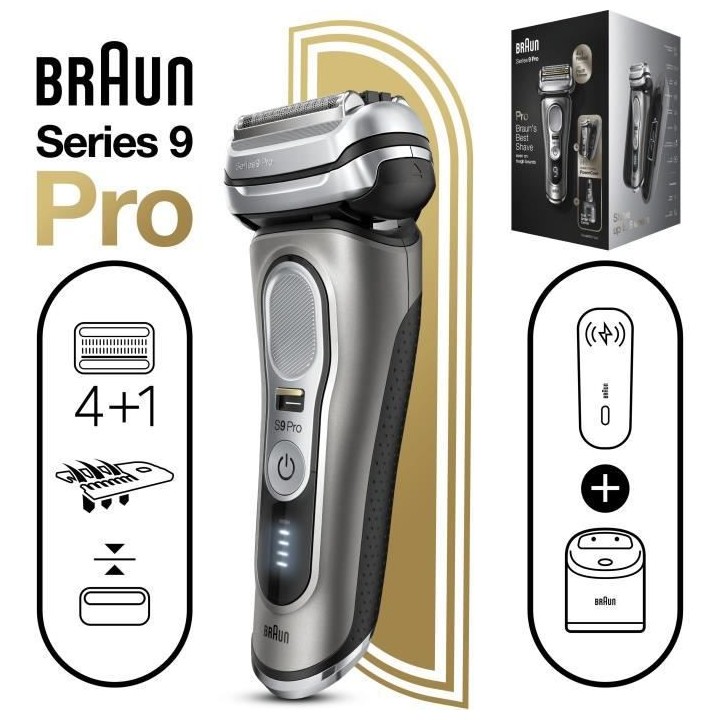 Braun Series 9 Pro 9475cc Rasoir Électrique Pour Homme